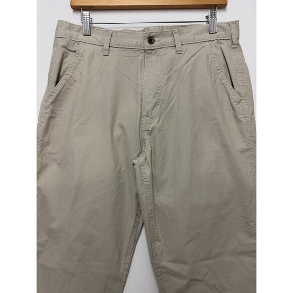 Buck Mason Pants Mens 31 Ivory Beige Chino Stretch Spandex Preppy Golf - Picture 4 of 12